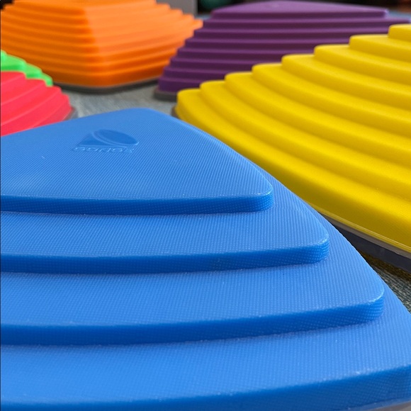 Colorful Stacking Triangle Toy Set - Picture 4 of 5